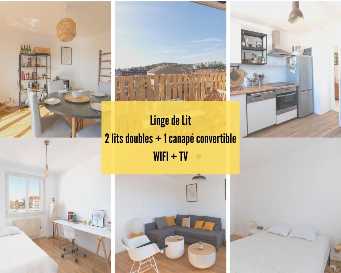 Cabana & Grand Appartement Cosy - Parking & Balcon Villefranche-sur-Saone Exterior photo